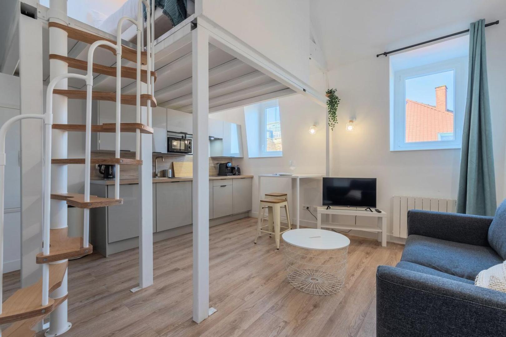 1 Bedroom Duplex Apartment, With Parking Tourcoing Ngoại thất bức ảnh